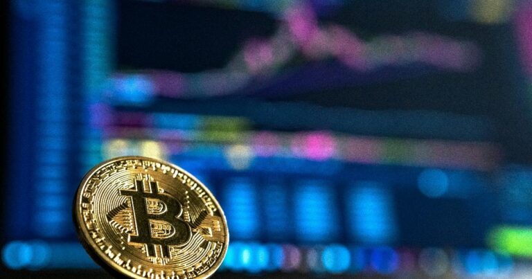 Bitcoin price chart beside options data, illustrating how low implied volatility can mask market risk